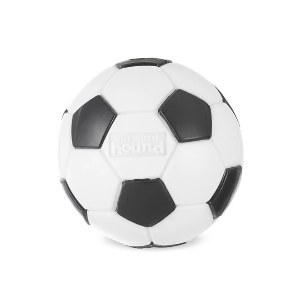 Orbee-Tuff Soccer Ball Treat-Dispensing Dog Chew Toy, White